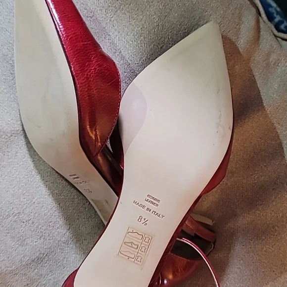 J Crew Mari Giudicelli X J.Crew made-in-Italy heels BU964 NEW with box - Picture 2 of 5
